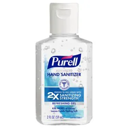 PURELL Advanced Hand Sanitizer Refreshing Gel, 2 fl oz Flip Cap Bottle