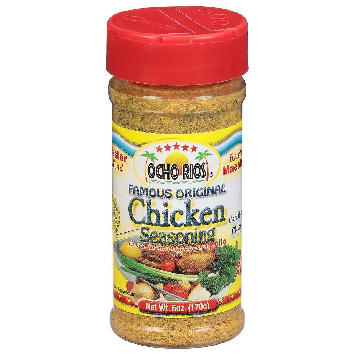 slide 1 of 1, Ocho Rios Original Famous Chicken Seasoning - 6 oz, 6 oz
