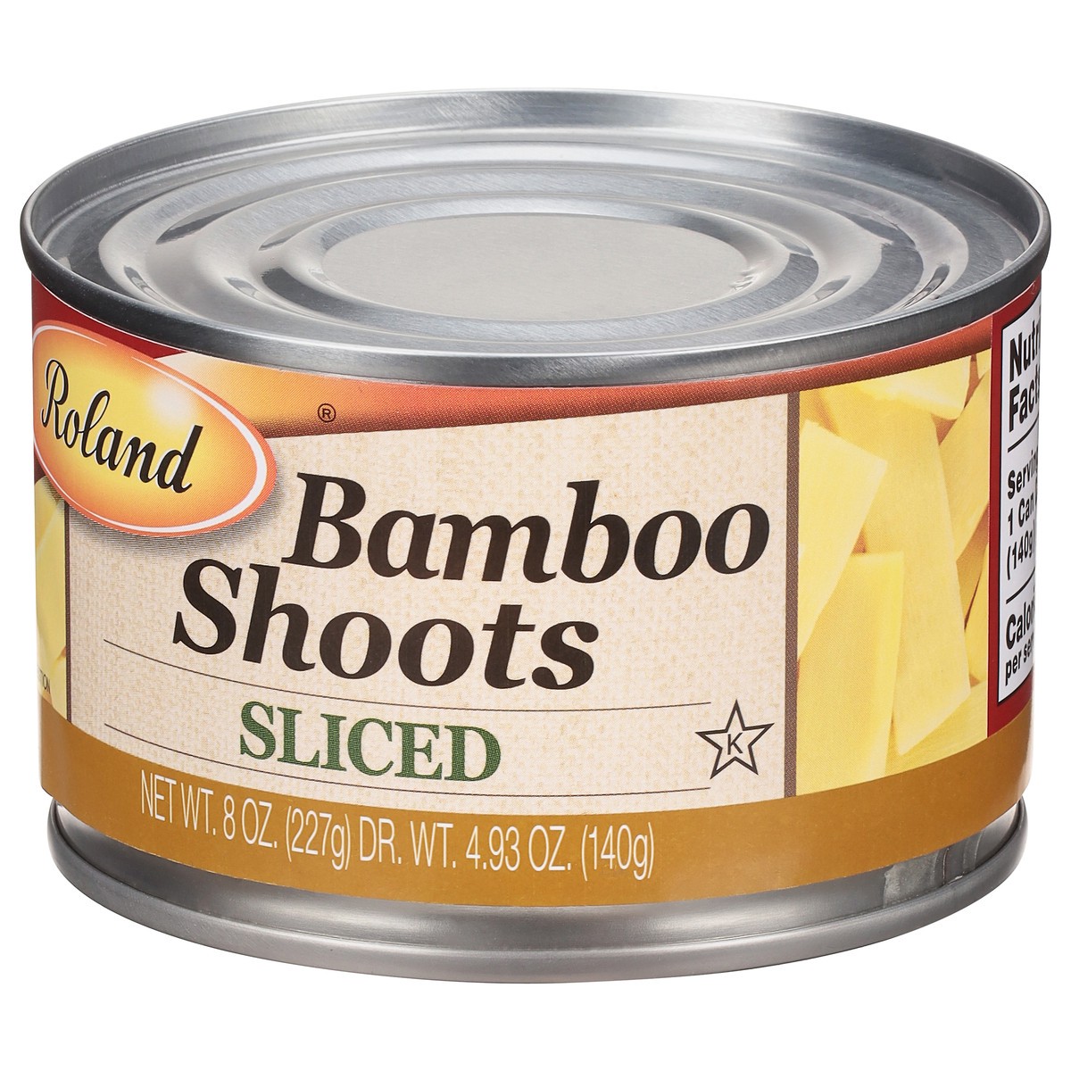 slide 11 of 11, Roland Sliced Bamboo Shoots, 8 oz