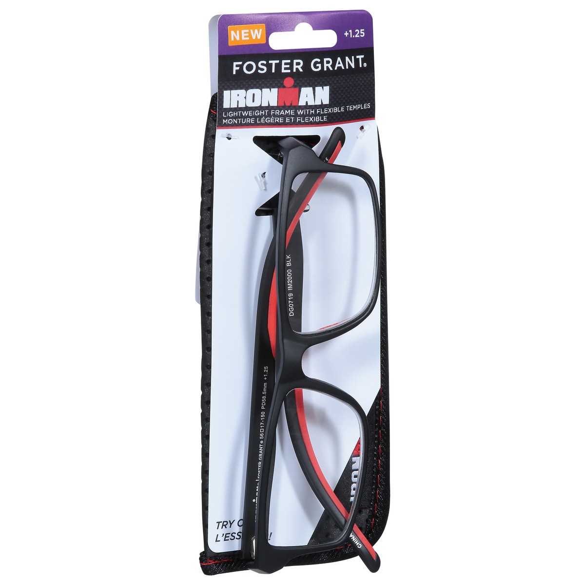 slide 8 of 11, Foster Grant IronMan +1.25 Reading Glasses 1 ea, 1 ct