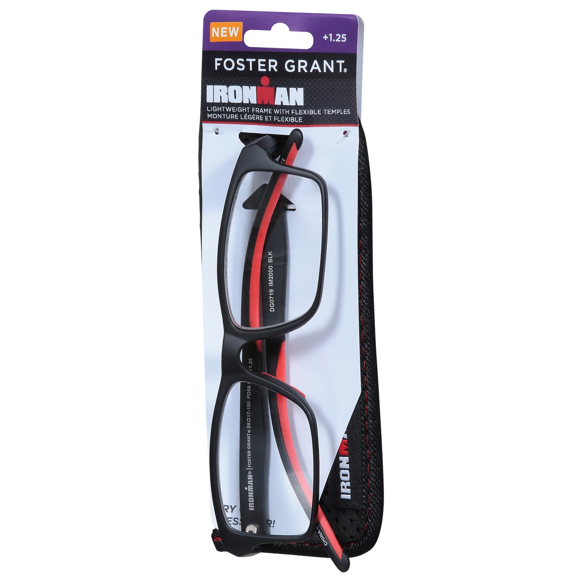 slide 4 of 11, Foster Grant IronMan +1.25 Reading Glasses 1 ea, 1 ct