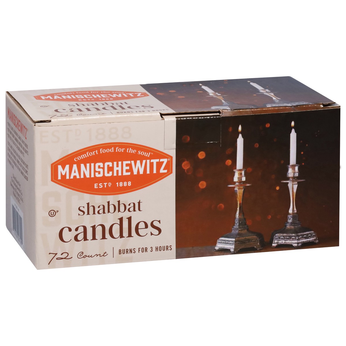 slide 7 of 9, Manischewitz Shabbat Candles 72 ea, 72 ct