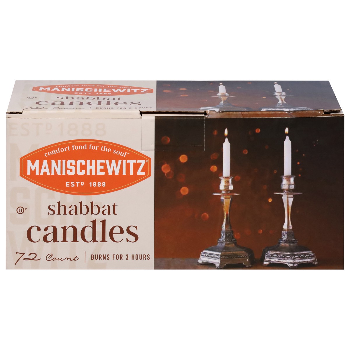 slide 1 of 9, Manischewitz Shabbat Candles 72 ea, 72 ct