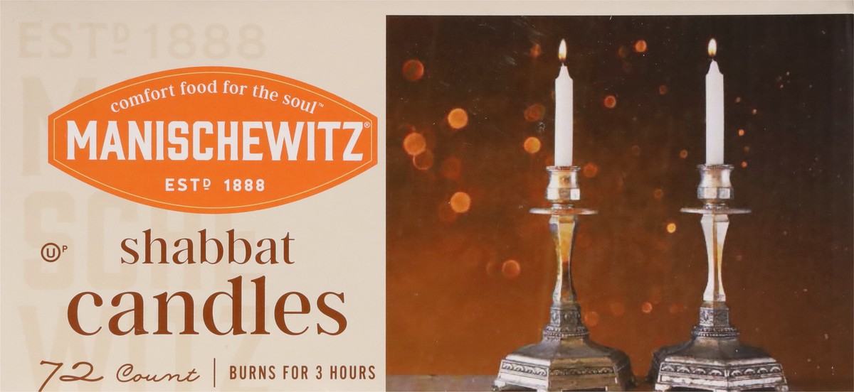 slide 8 of 9, Manischewitz Shabbat Candles 72 ea, 72 ct