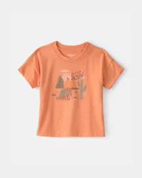 Oshkosh Baby Boy 'Club Wild' Armadillo Graphic Tee - Orange - 18M