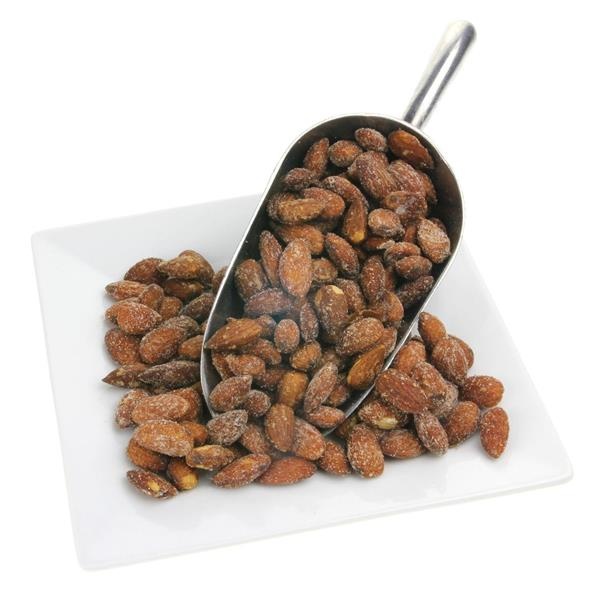 slide 1 of 1, Bergin Fruit and Nut Company Honey Roasted Almonds, per lb