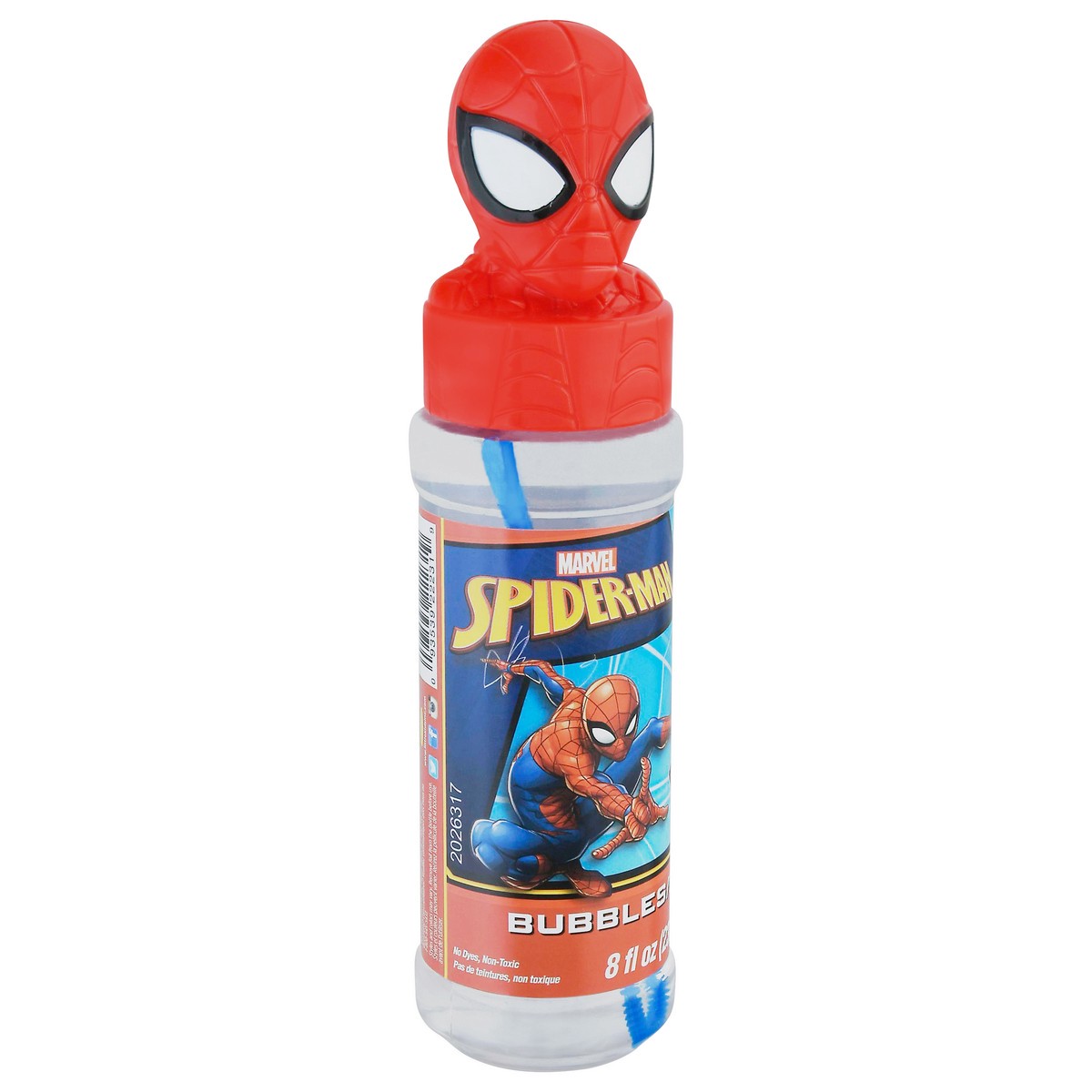 slide 2 of 9, Marvel Spiderman Bottle Of Bubbles, 8 oz