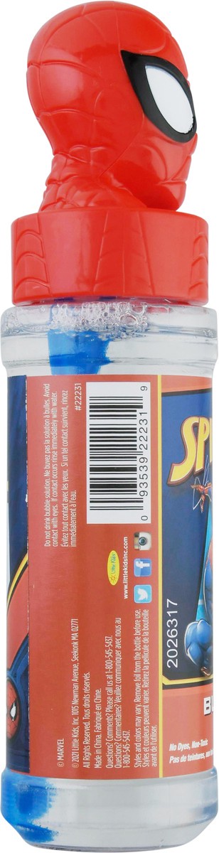 slide 5 of 9, Marvel Spiderman Bottle Of Bubbles, 8 oz