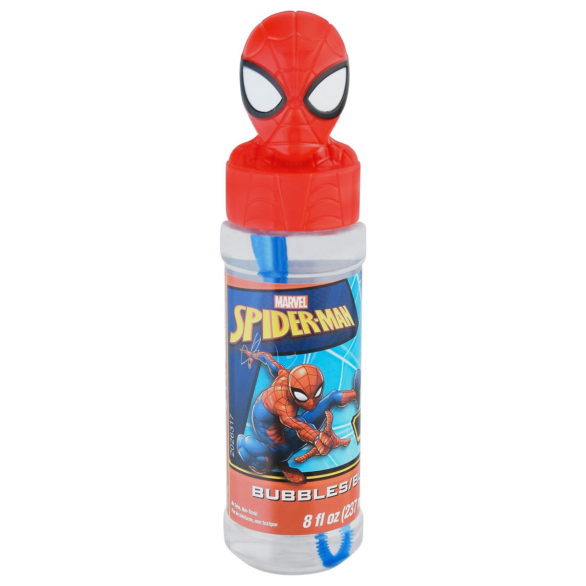 slide 9 of 9, Marvel Spiderman Bottle Of Bubbles, 8 oz