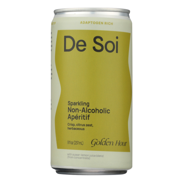 slide 1 of 1, De Soi Golden Hour Single - 8 fl oz Can, 237 ml