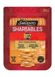 Sargento® Shareables Ritz® Cheddar & Colby-Jack Cheese Snack Kit