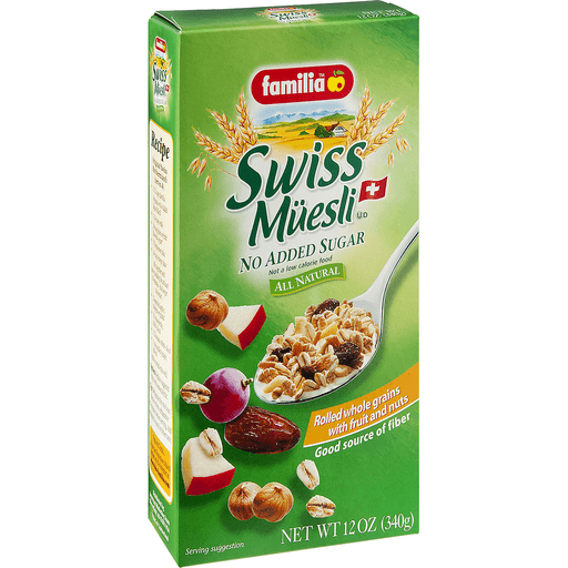 Familia Familia Swiss Muesli Cereal No Added Sugar Oz Shipt