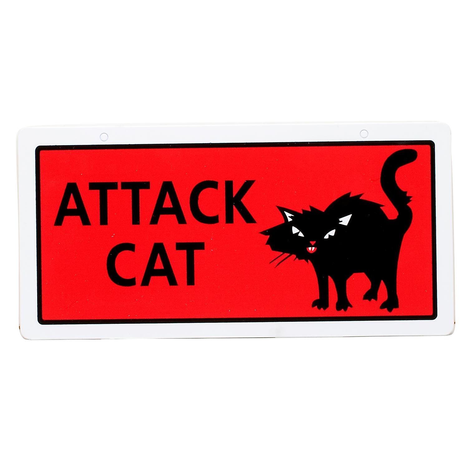 slide 1 of 1, Hillman Sign Center - Attack Cat, 1 ct