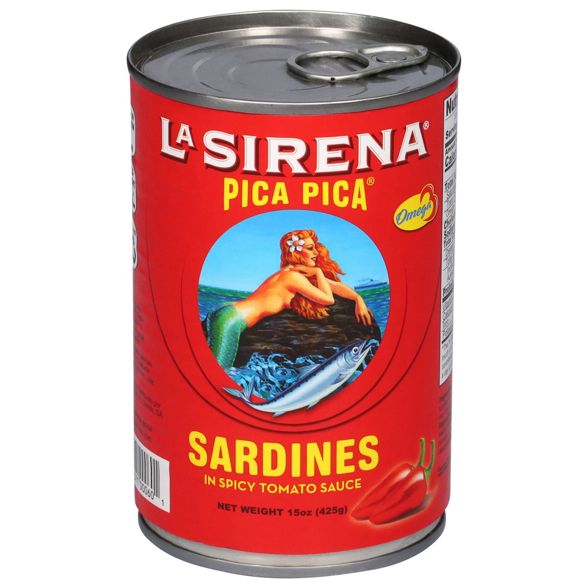 slide 6 of 13, La Sirena Pica Pica Sardines in Spicy Tomato Sauce 15 oz, 15 oz