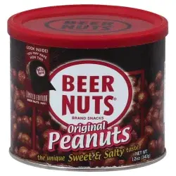 BEER NUTS Original Peanuts 12 oz