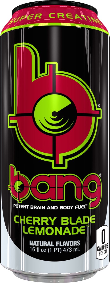 slide 1 of 2, Bang Potent Brain and Body Fuel Cherry Blade Lemonade Drink Mix 16 oz, 16 fl oz