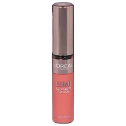 L''Oreal 605 Dewy Bright Pink Lumi Le Liquid Blush 0.33 fl oz