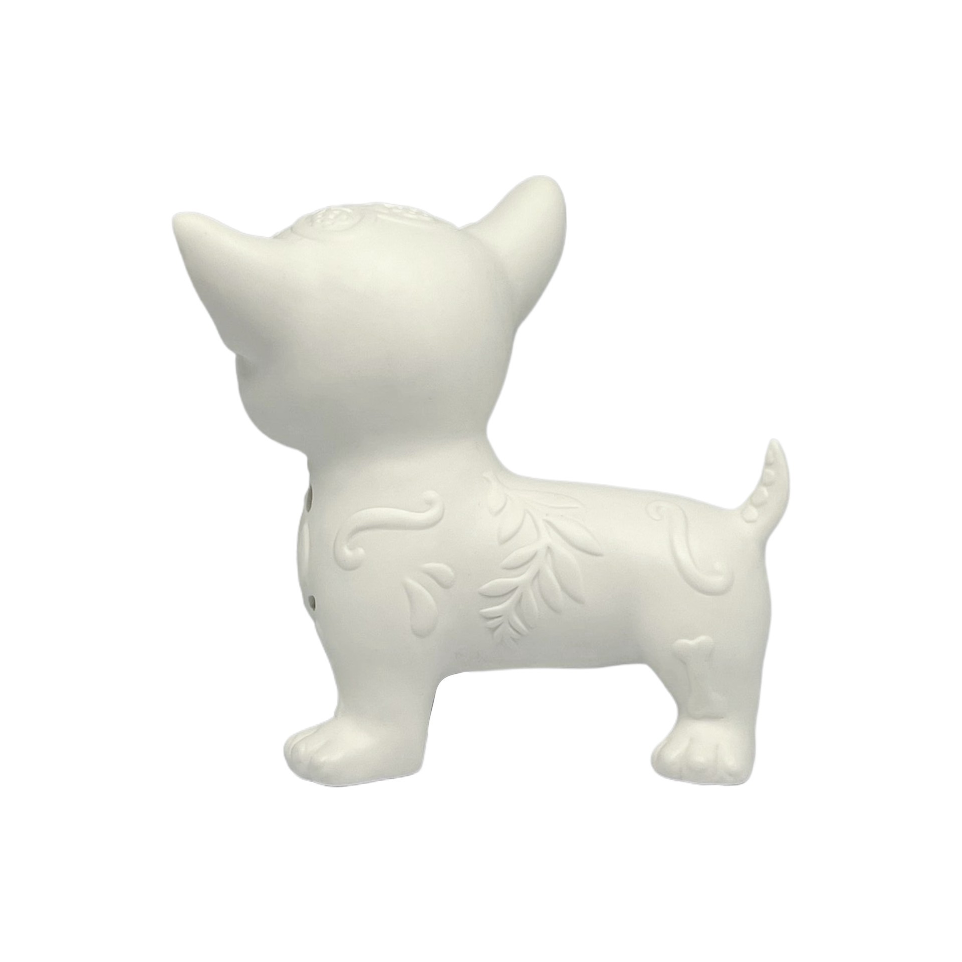 slide 5 of 8, 7" Diy Led Dog Ceramic Decor By Ashland, 6.81 in x 3.66 in x 7 in