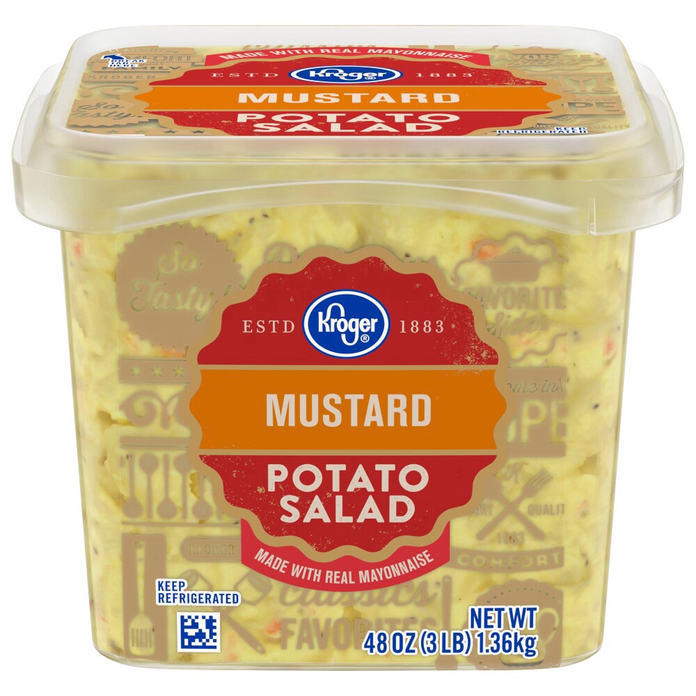 slide 3 of 3, Kroger Mustard Potato Salad, 3 lb