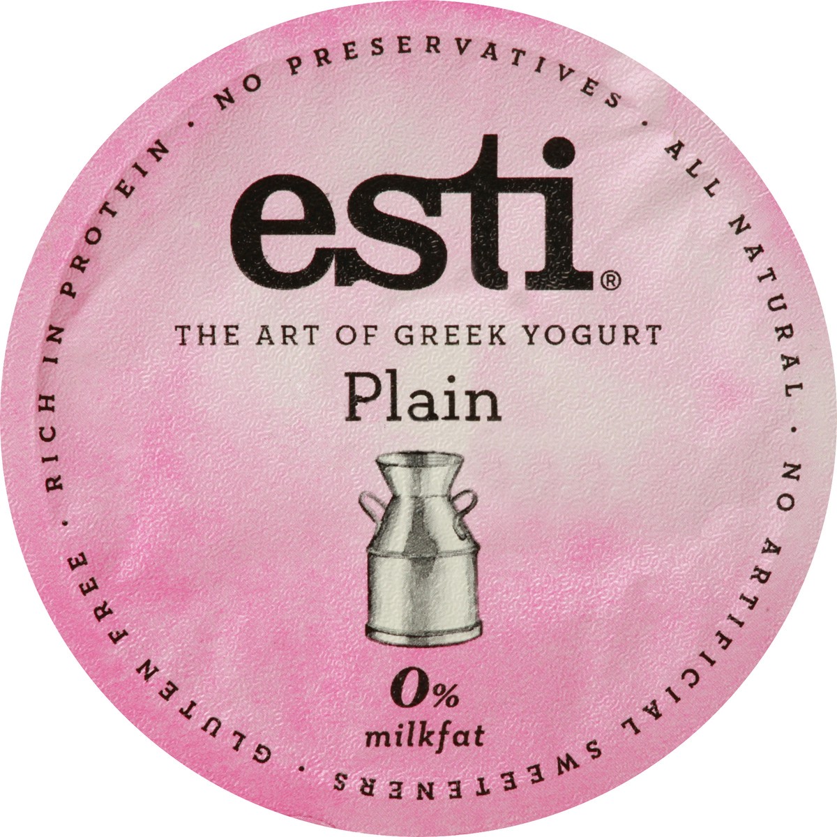 slide 8 of 13, esti Greek Plain Yogurt 5.3 oz, 5.3 oz