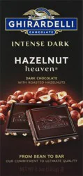 Ghirardelli Intense Dark Hazelnut Heaven Dark Chocolate 3.5 oz