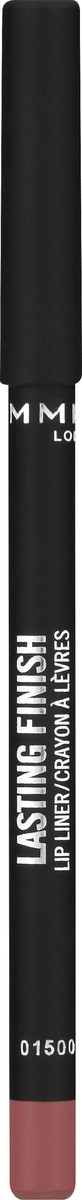 slide 11 of 11, COTY RIMMEL LONDON Rimmel Lasting Finish 8HR Soft Lip Liner Pencil - Vibrant, Blendable Formula to Lock Lipstick in Place for 8 Hours - 120 Pink Candy, .04oz, 0.14400000000000002 oz