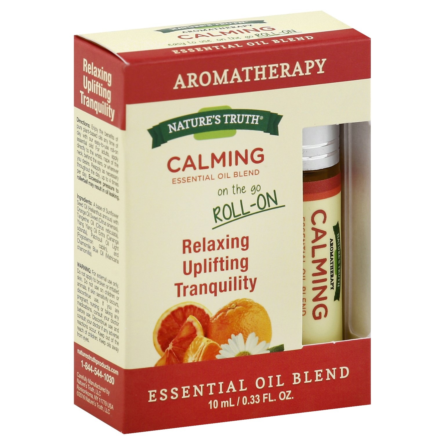 slide 1 of 1, Nature's Truth Calming Essential Oil Roll On Blend, 0.33 fl oz