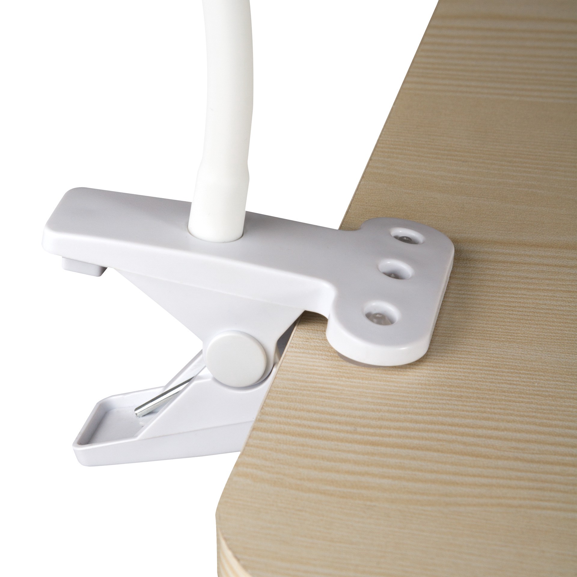 slide 7 of 10, Ott Lite Flexible Soft Touch LED Clip Light, 3.5 in x 2.375 in