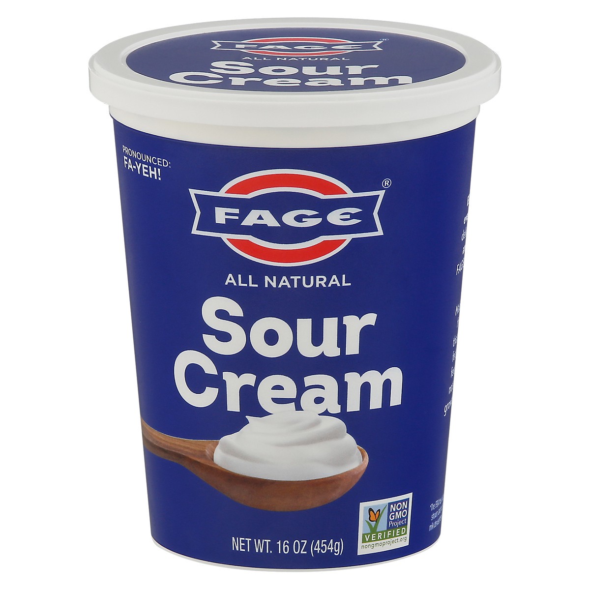 slide 1 of 9, Fage Total Greek All Natural Sour Cream, 16 oz