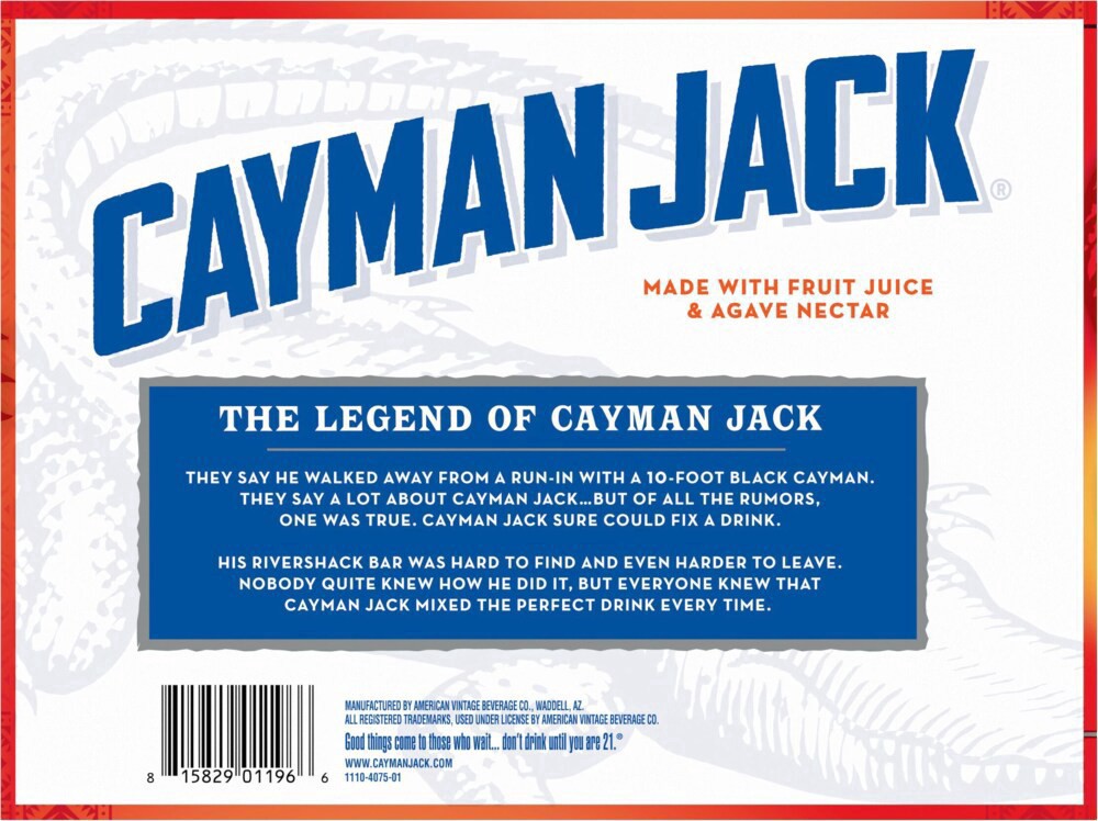 slide 3 of 3, Cayman Jack Sweet Heat Margarita Variety Pack 12 Pack, 12 ct; 12 fl oz