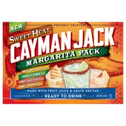 Cayman Jack Sweet Heat Margarita Variety Pack 12 Pack