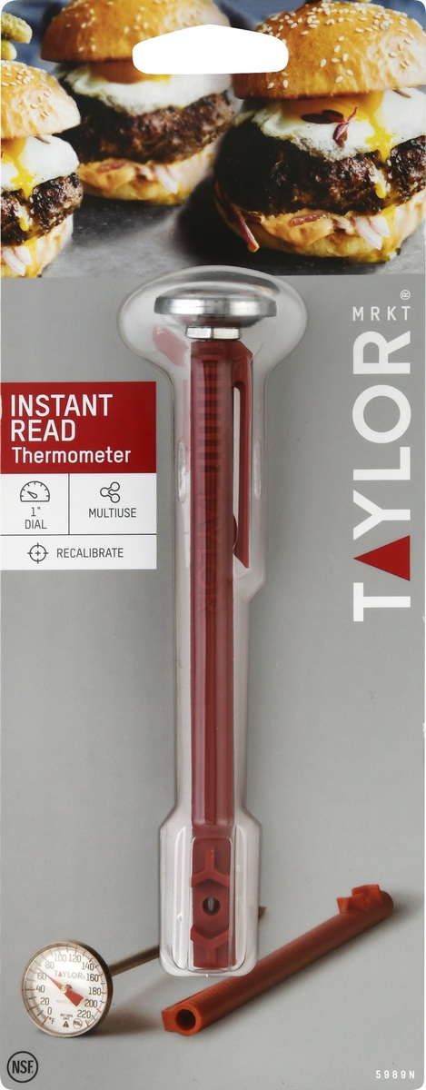 slide 7 of 8, Taylor Instant-Read Analog Thermometer, 1 ct