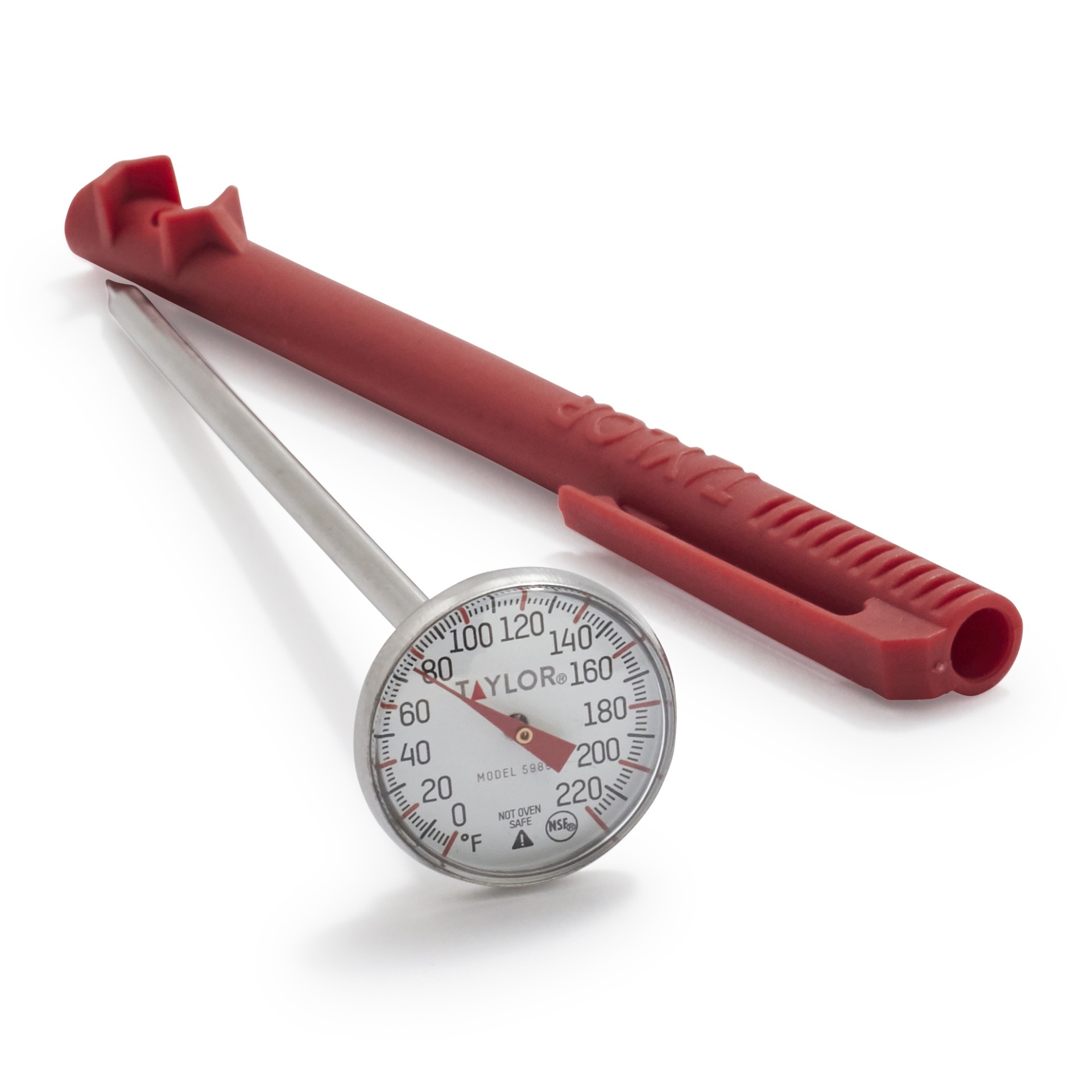 slide 1 of 8, Taylor Instant-Read Analog Thermometer, 1 ct