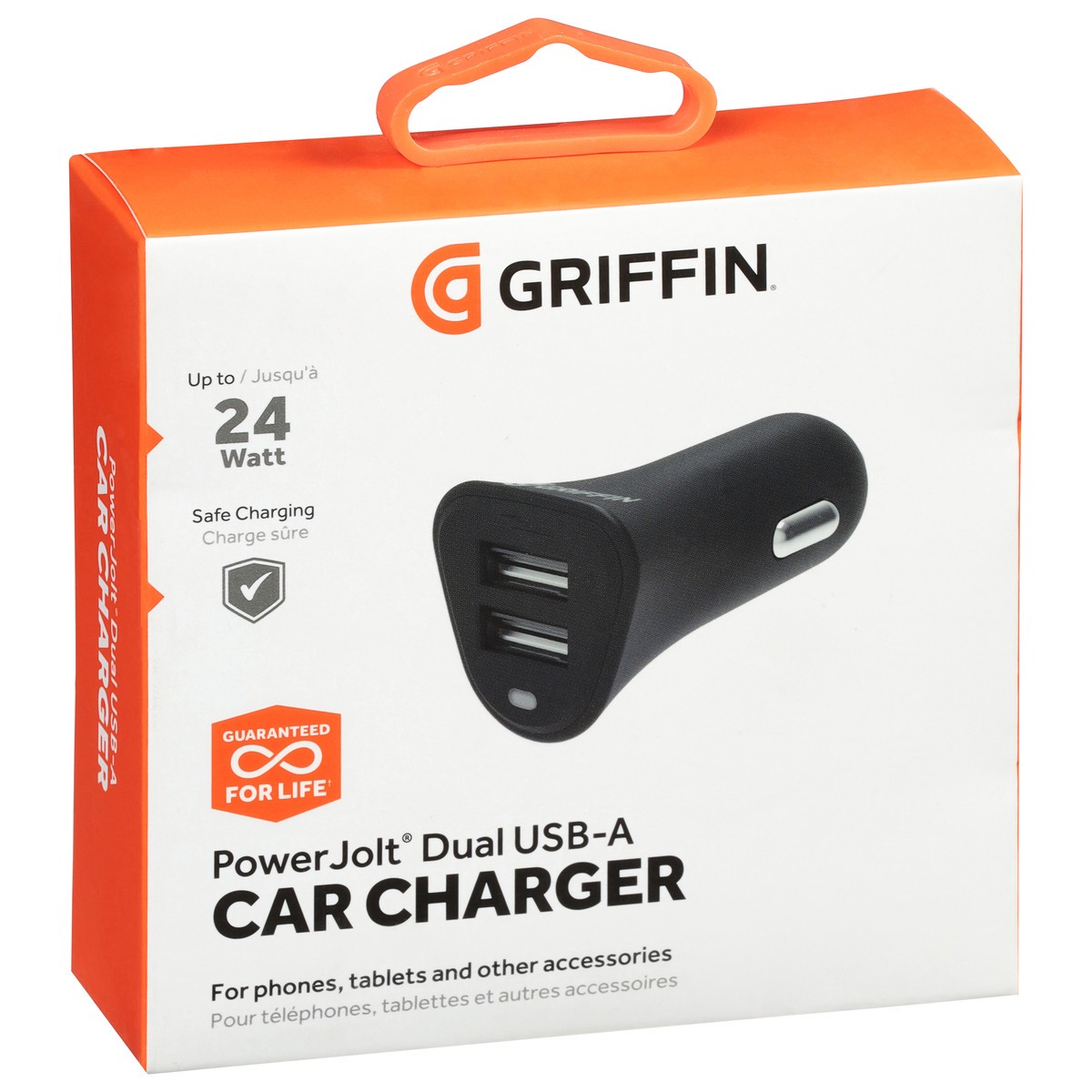 slide 5 of 9, Griffin Bros. Powerjolt Dual USB-A Car Charger 1 ea, 1 ct