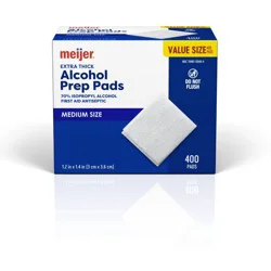 Meijer alcohol prep pads, Value Size
