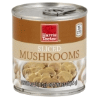 slide 1 of 1, Harris Teeter Mushrooms - Sliced, 4 oz
