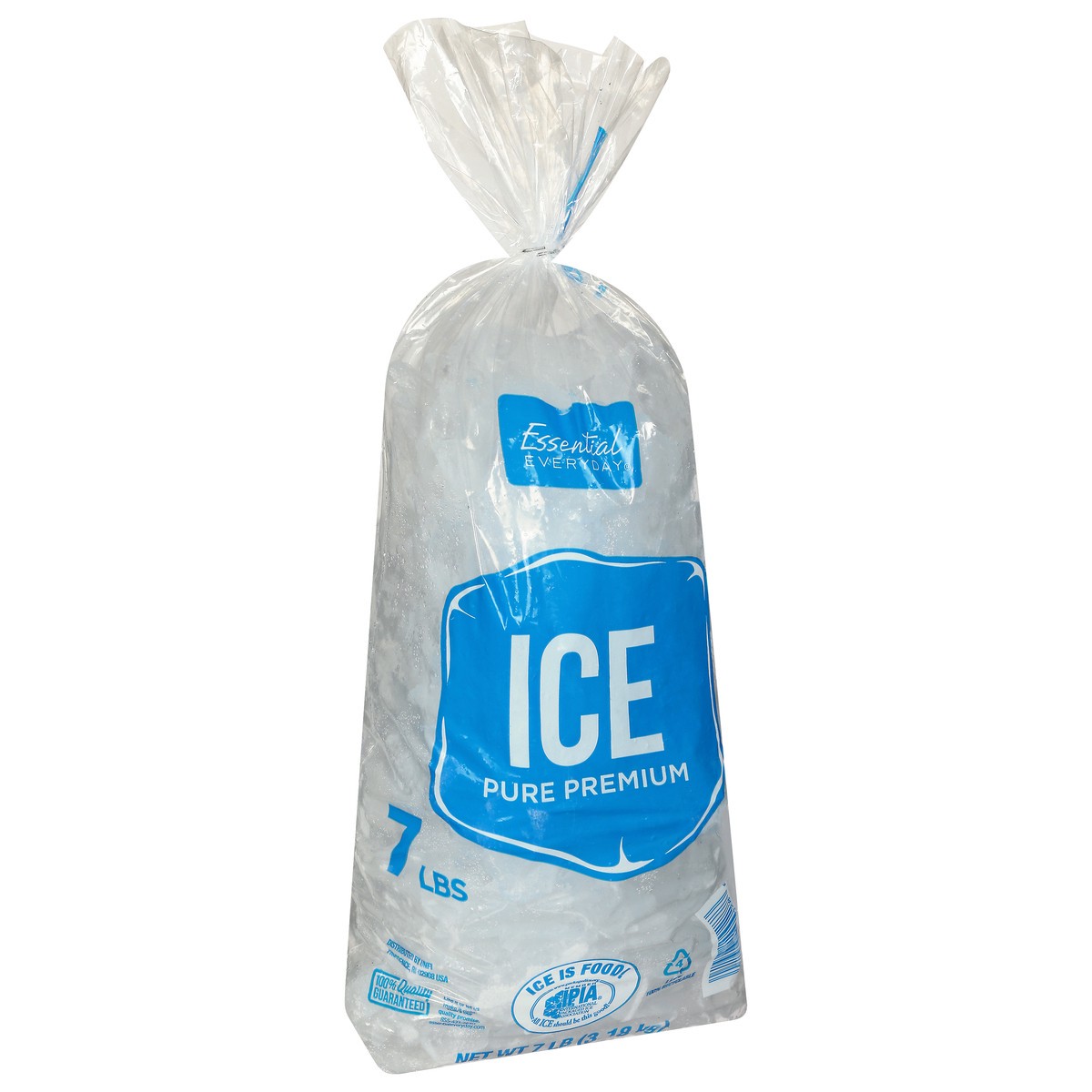 slide 9 of 12, Essential Everyday Pure Premium Ice 7 lb, per lb