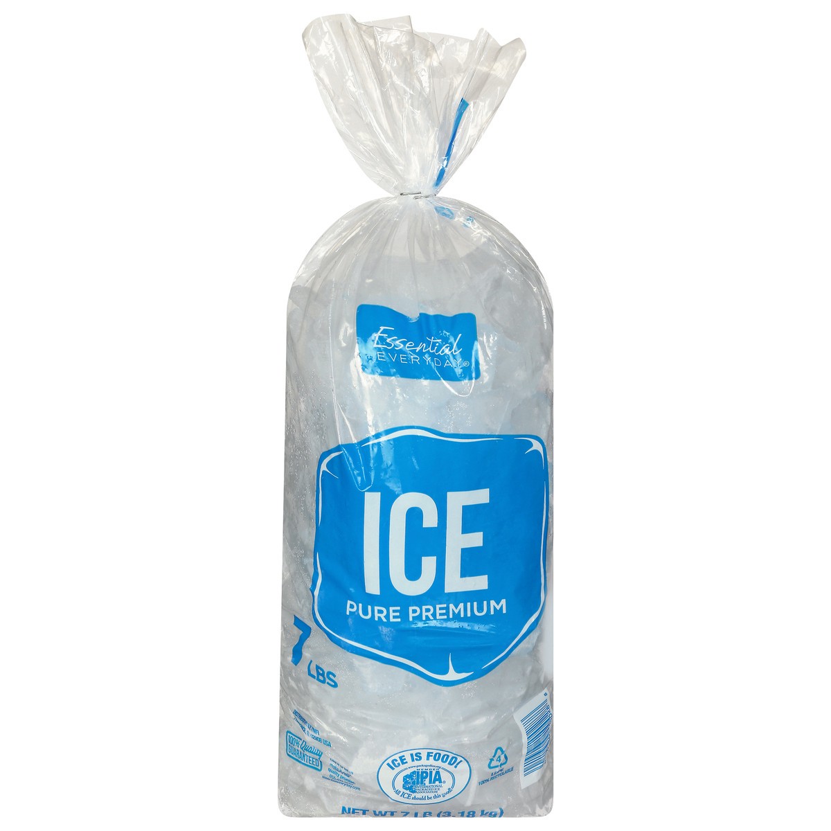 slide 10 of 12, Essential Everyday Pure Premium Ice 7 lb, per lb