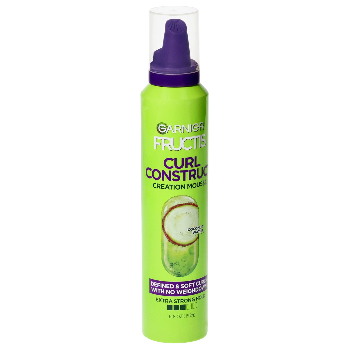 slide 4 of 4, Garnier Curl Construct Extra Strong Hold Creation Mousse 6.8 oz, 6.8 oz