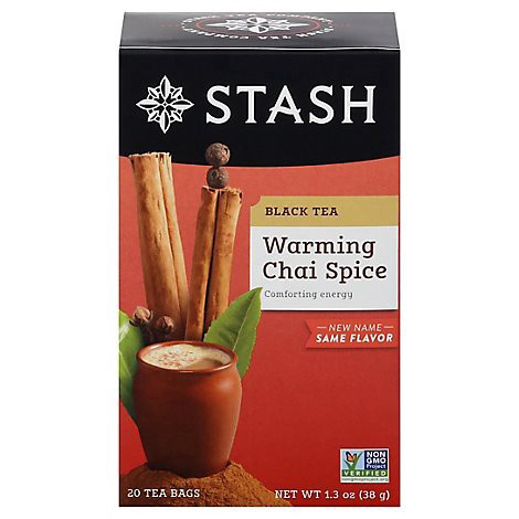 slide 1 of 1, Stash Black Tea Chai Spice - 20 Count, 20 ct