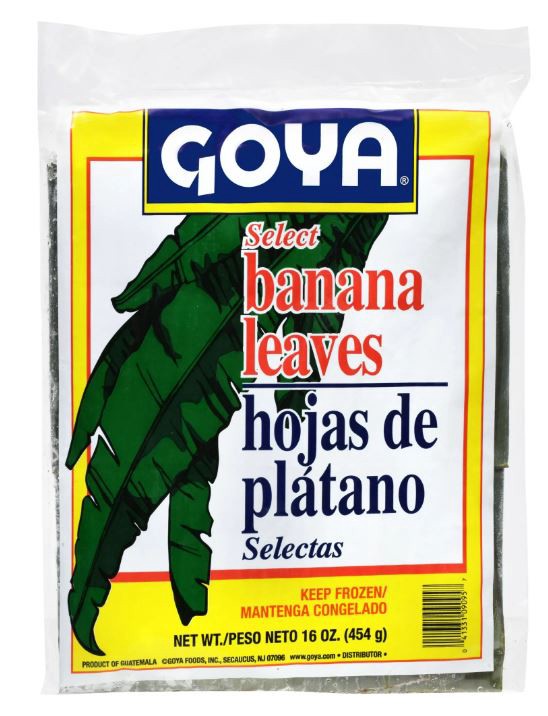 slide 1 of 1, Goya Banana Leaves, 16 oz