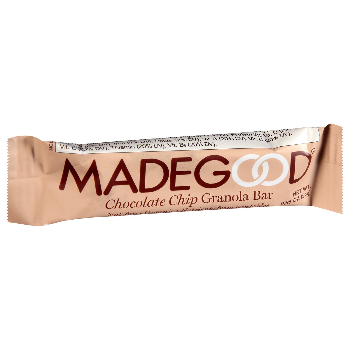 slide 6 of 13, Madegood Granola Bar, Chocolate Chip - 0.85 oz, 0.85 oz