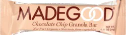 MadeGood Chocolate Chip Granola Bar 0.85 oz