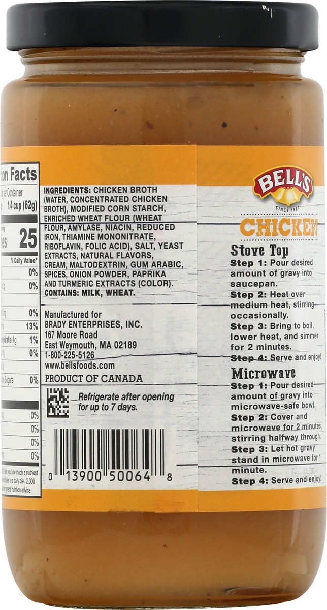 slide 4 of 7, Bell's Bells Chicken Gravy, 12 oz