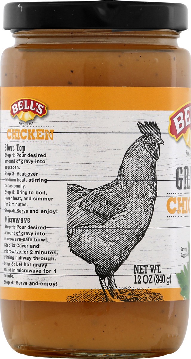 slide 5 of 7, Bell's Bells Chicken Gravy, 12 oz