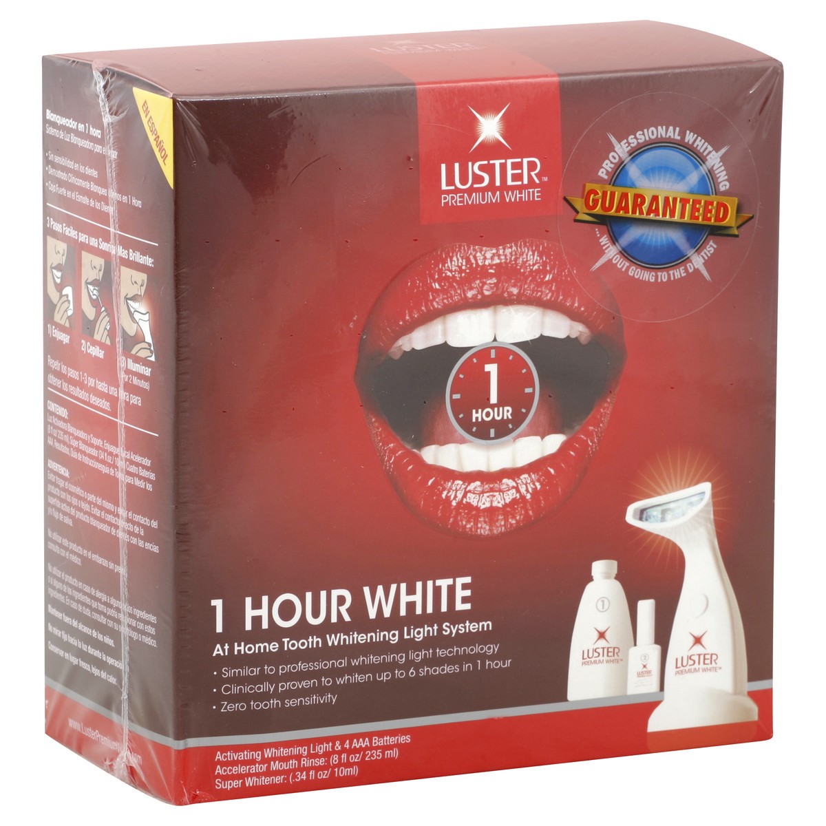 slide 6 of 7, Luster's Whitening Light System 1 ea, 1 ea