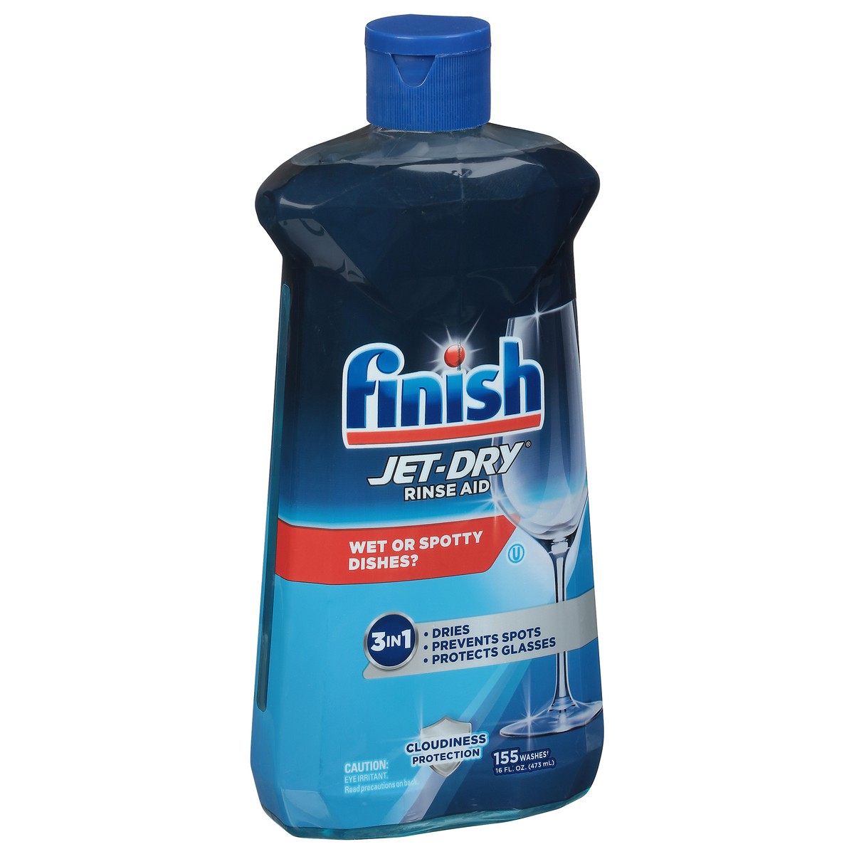slide 2 of 9, Finish Jet-Dry Rinse Aid, Dishwasher Rinse & Drying Agent - 16 fl oz, 16 oz
