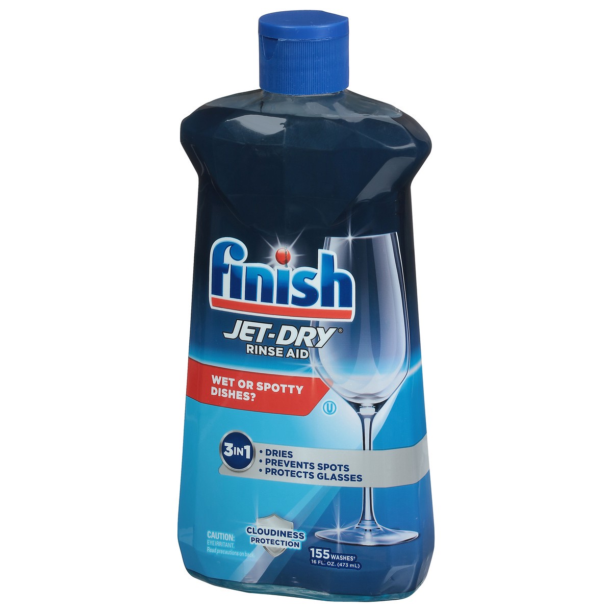 slide 3 of 9, Finish Jet-Dry Rinse Aid, Dishwasher Rinse & Drying Agent - 16 fl oz, 16 oz