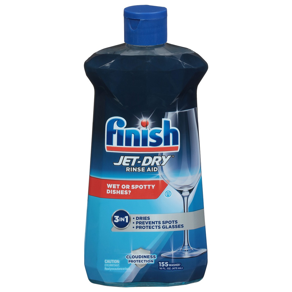 slide 1 of 9, Finish Jet-Dry Rinse Aid, Dishwasher Rinse & Drying Agent - 16 fl oz, 16 oz