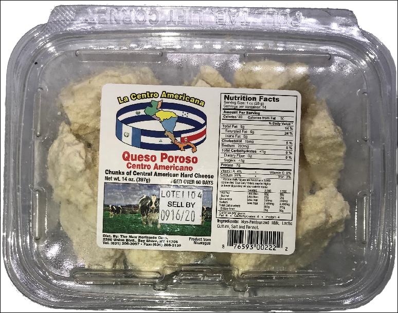 slide 1 of 1, La Centro Americana Lca Qso Porozo, 14 oz